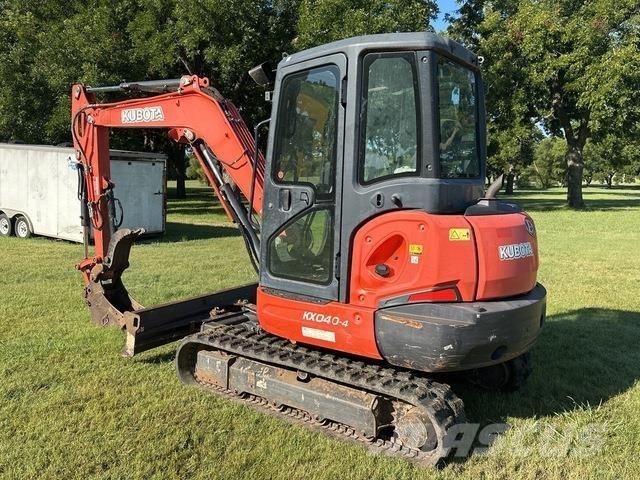 Kubota KX040-4 Kāpurķēžu ekskavatori