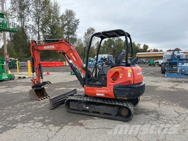 Kubota KX040-4 Kāpurķēžu ekskavatori