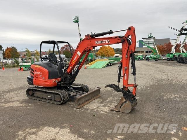 Kubota KX040-4 Kāpurķēžu ekskavatori