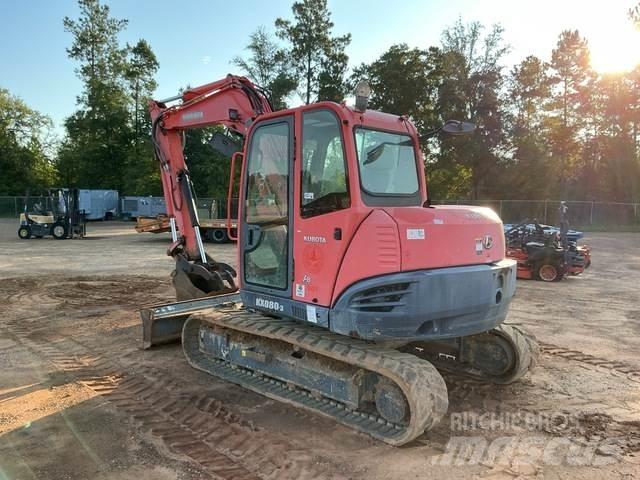 Kubota KX080-3 Kāpurķēžu ekskavatori