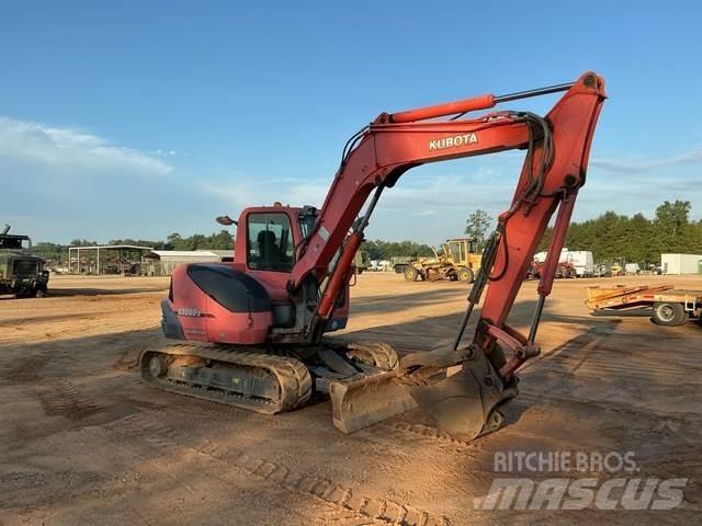 Kubota KX080-3 Kāpurķēžu ekskavatori