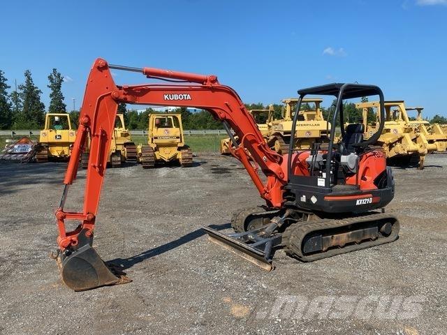 Kubota KX121-3 Kāpurķēžu ekskavatori
