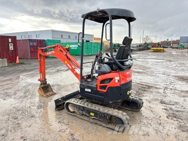 Kubota U17 Kāpurķēžu ekskavatori