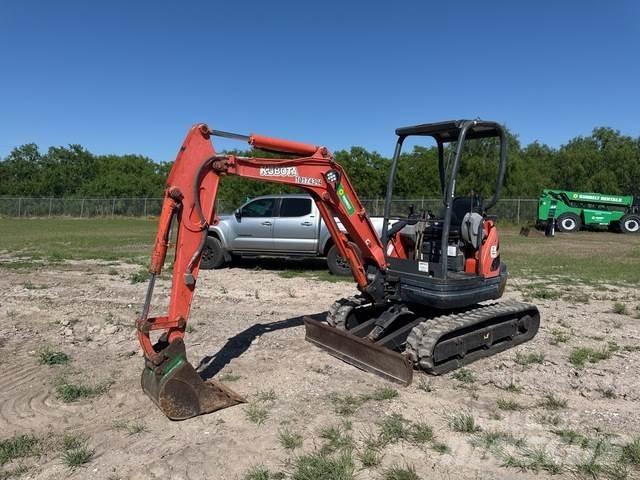 Kubota U25 Kāpurķēžu ekskavatori