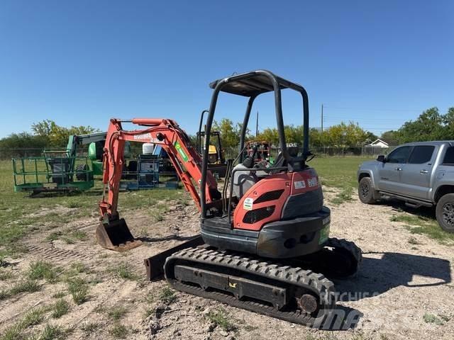 Kubota U25 Kāpurķēžu ekskavatori