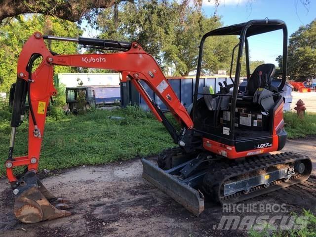 Kubota U27-4R1 Kāpurķēžu ekskavatori
