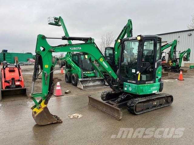 Kubota U35-4 Kāpurķēžu ekskavatori