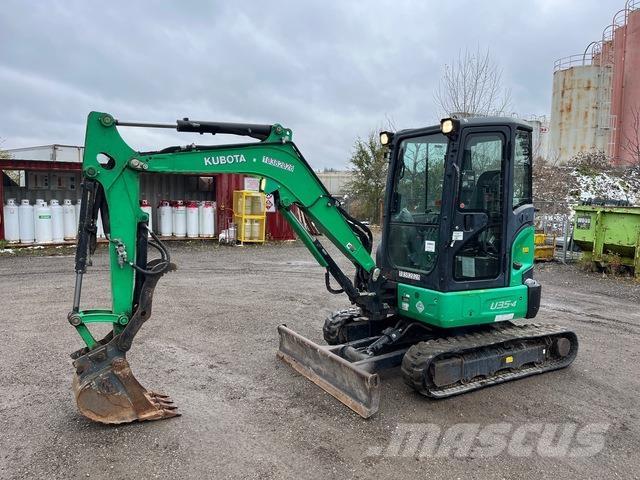 Kubota U35-4 Kāpurķēžu ekskavatori