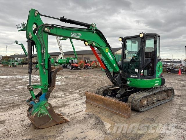 Kubota U55-4 Kāpurķēžu ekskavatori