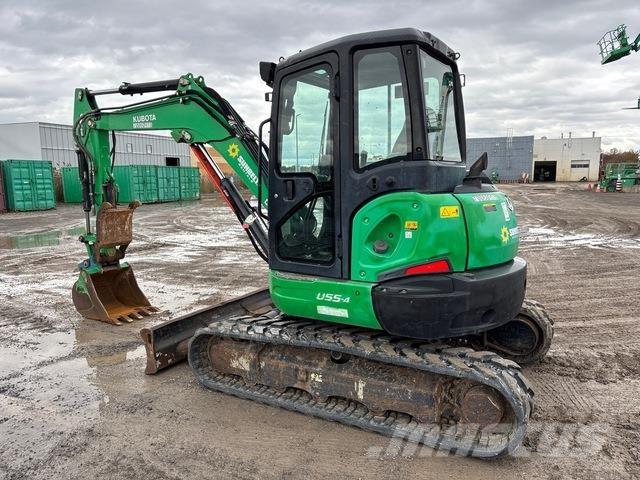 Kubota U55-4 Kāpurķēžu ekskavatori