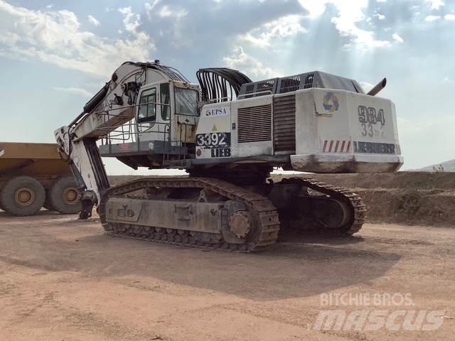 Liebherr 984C Kāpurķēžu ekskavatori