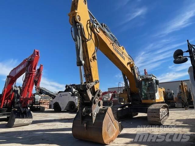 Liebherr R956 Kāpurķēžu ekskavatori