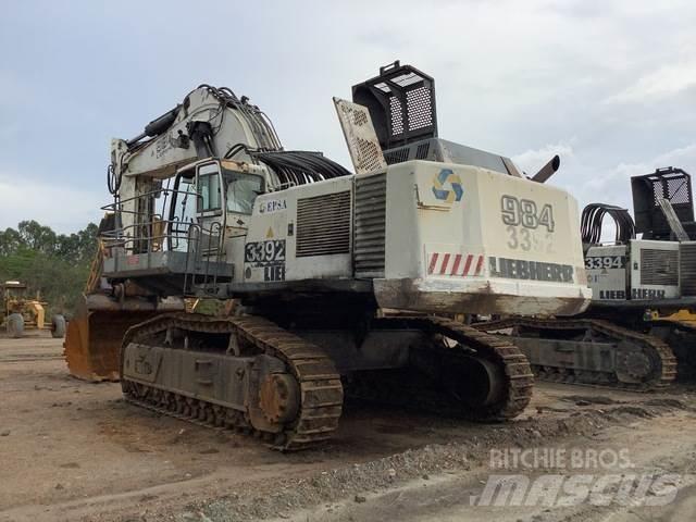 Liebherr R984C Kāpurķēžu ekskavatori