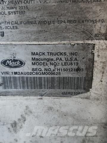 Mack LEU613 Atkritumu izvešanas transports