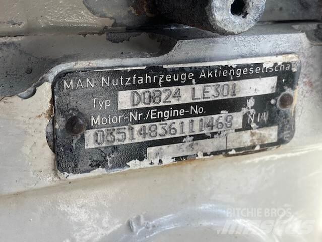 MAN D0824 Dzinēji