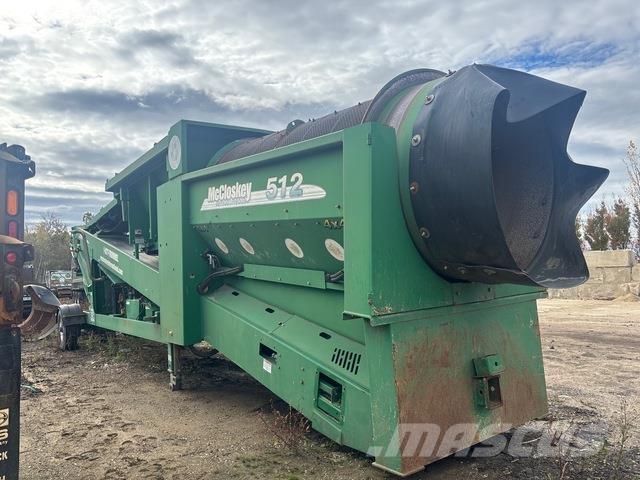  McClosky 512RG Cilindrveida rotējošs siets