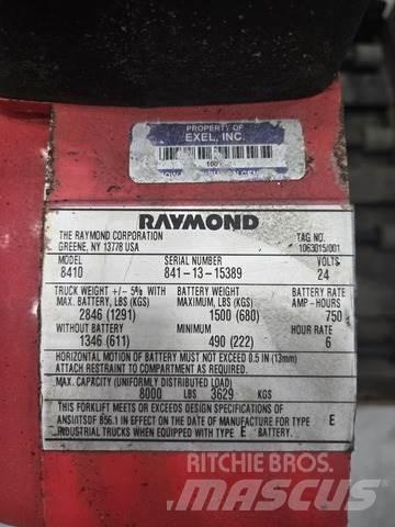 Raymond 8410 Rati palešu pārvadāšanai