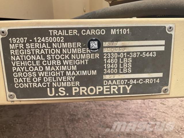  Raytheon M1101 Citas piekabes