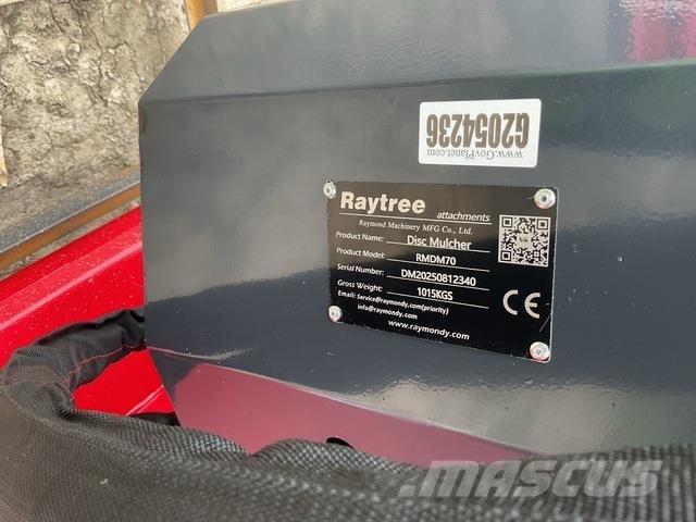  Raytree RMDM70 Mežizstrādes mulčeri
