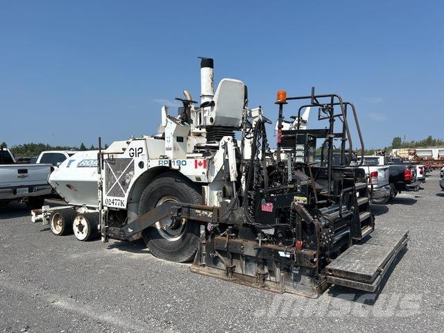 Roadtec RP-190 Asfalta klājēji