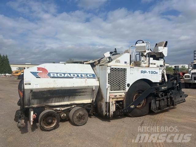 Roadtec RP190E Asfalta klājēji