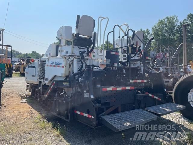 Roadtec RP195E Asfalta klājēji