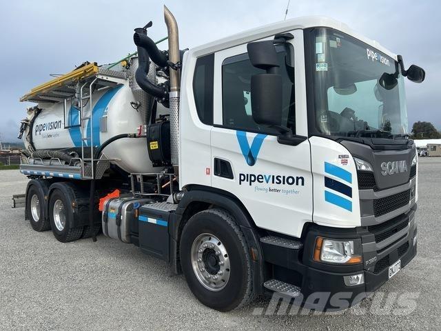 Scania P320 Kombinētās vakumsūkņa mašīnas