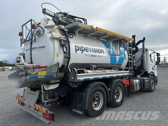 Scania P320 Kombinētās vakumsūkņa mašīnas