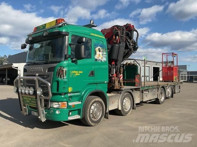 Scania R440LB Smagās mašīnas ar celtni