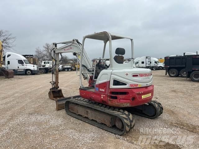Takeuchi TB260 Kāpurķēžu ekskavatori