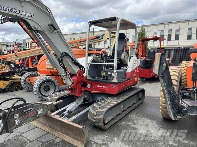 Takeuchi TB260 Kāpurķēžu ekskavatori