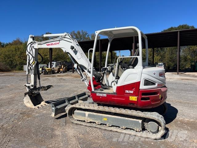 Takeuchi TB260 Kāpurķēžu ekskavatori