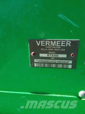 Vermeer RTX450 Tranšeju racēji