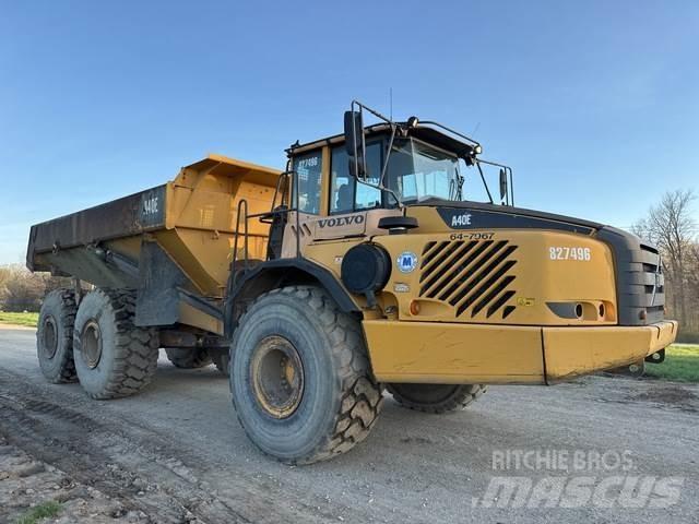 Volvo A40E Artikulētie pašizgāzēji