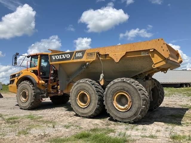 Volvo A40G Artikulētie pašizgāzēji