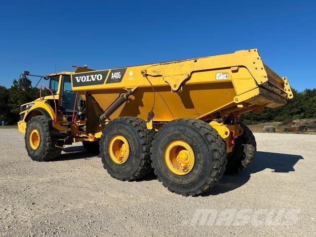 Volvo A40G Artikulētie pašizgāzēji