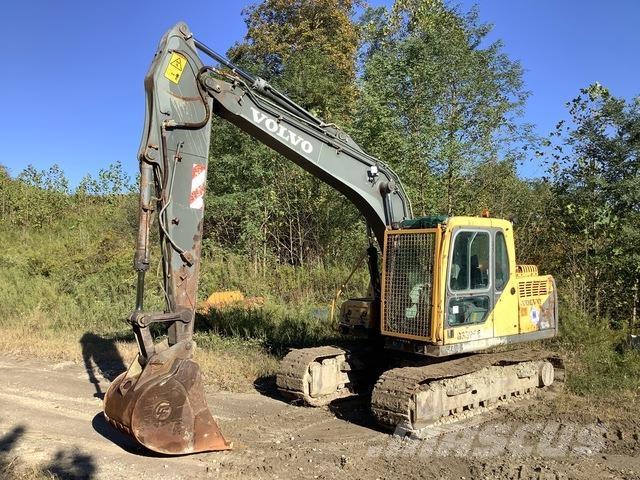 Volvo EC140BLC Kāpurķēžu ekskavatori