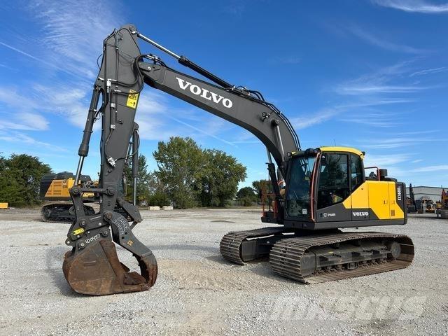 Volvo EC160 Kāpurķēžu ekskavatori