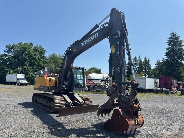 Volvo EC160EL Kāpurķēžu ekskavatori