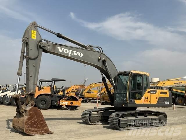 Volvo EC210D Kāpurķēžu ekskavatori