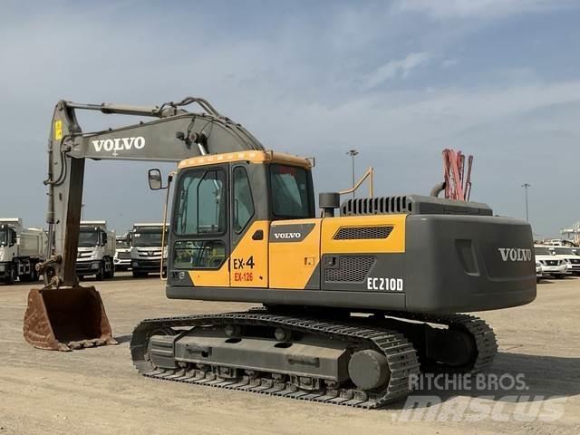 Volvo EC210D Kāpurķēžu ekskavatori