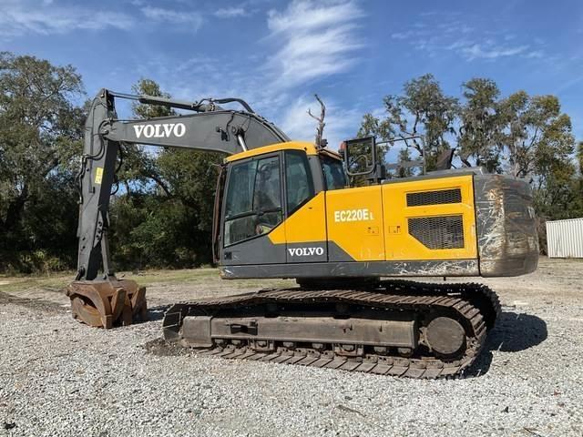 Volvo EC220EL Kāpurķēžu ekskavatori