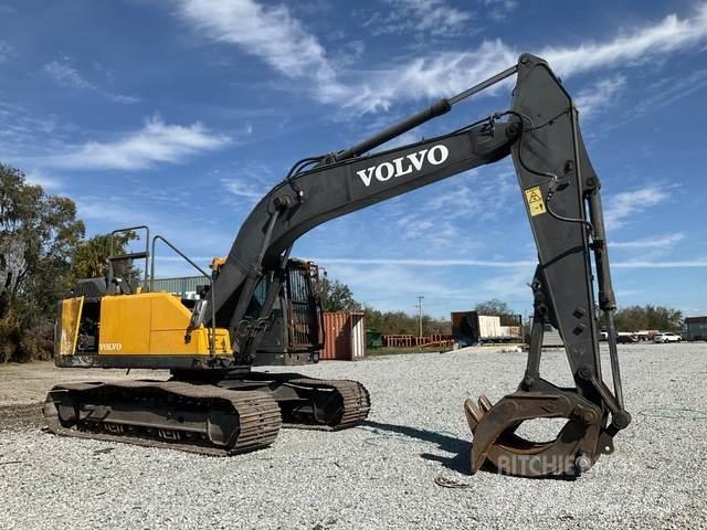 Volvo EC220EL Kāpurķēžu ekskavatori