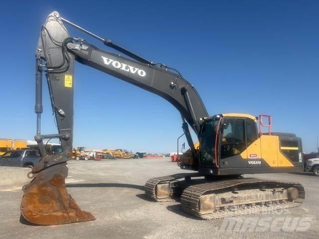 Volvo EC250EL Kāpurķēžu ekskavatori