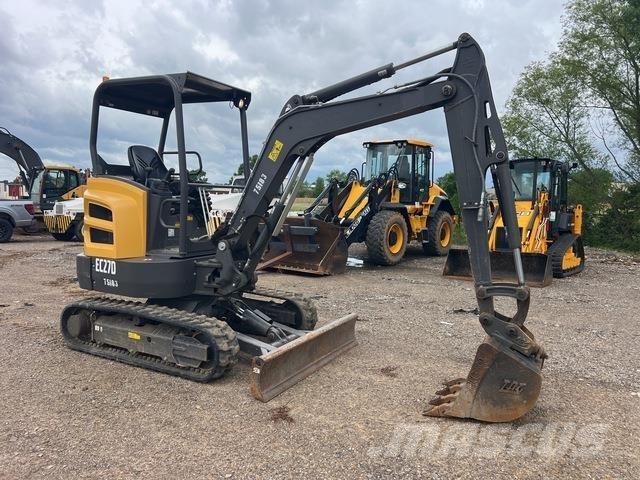 Volvo EC27D Kāpurķēžu ekskavatori