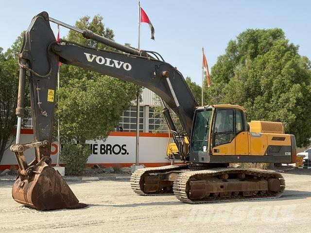 Volvo EC350D Kāpurķēžu ekskavatori