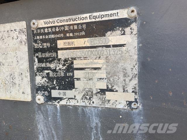 Volvo EC350D Kāpurķēžu ekskavatori