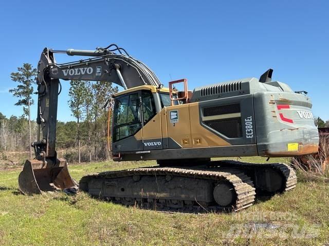 Volvo EC380EL Kāpurķēžu ekskavatori
