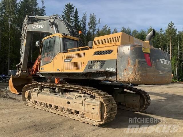 Volvo EC480 Kāpurķēžu ekskavatori