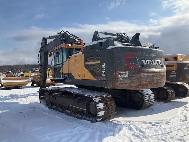 Volvo EC480EL Kāpurķēžu ekskavatori